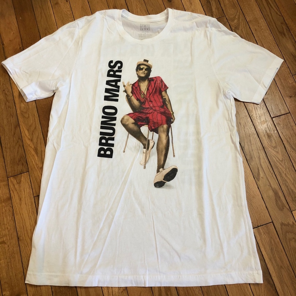 Bruno Mars 24k magic tour shirt